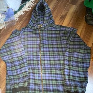 The Vermont Flannel Company zipper jacket.